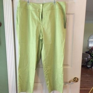 Women's pants by Nouveaux, new with tags, green
